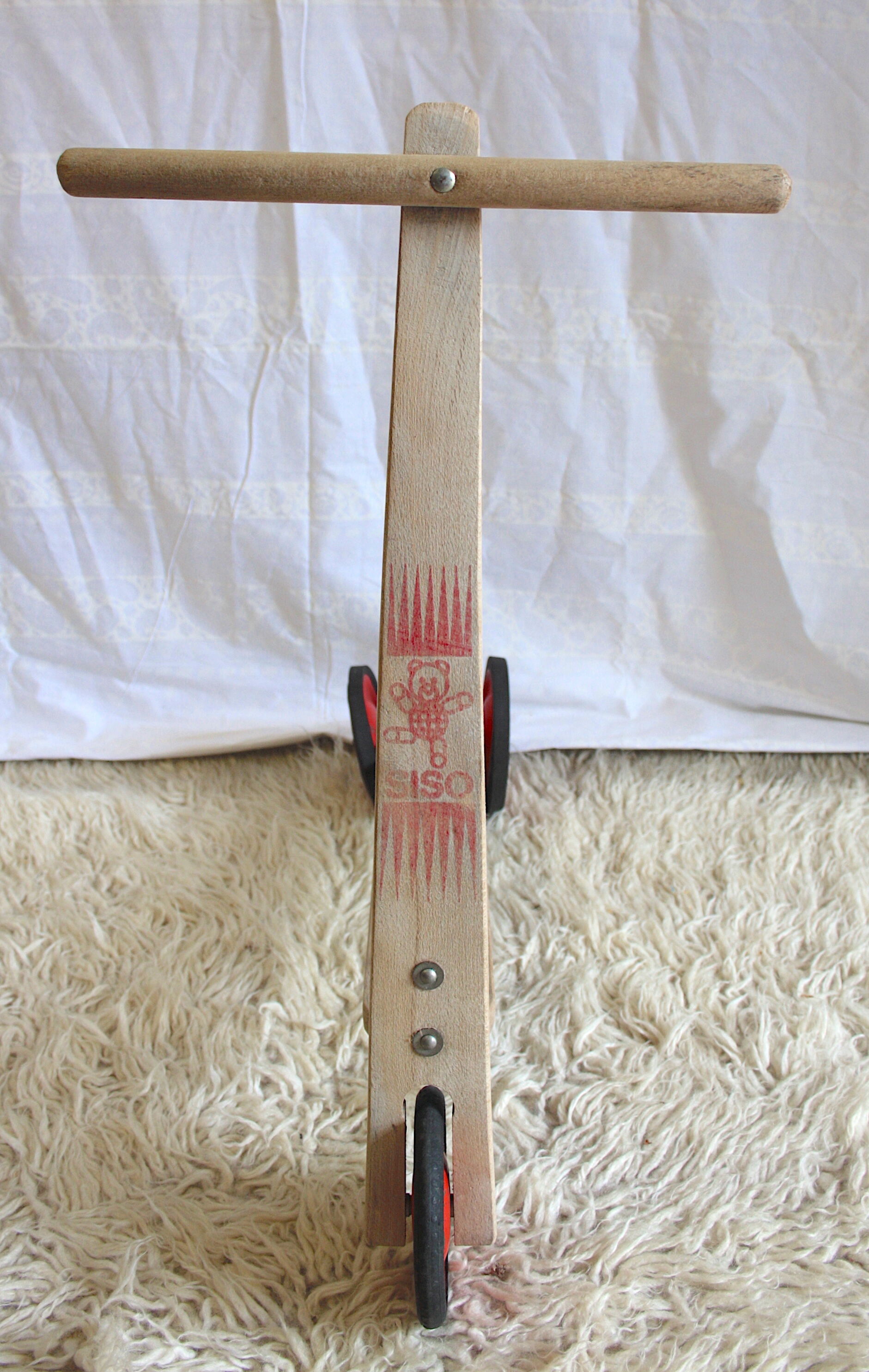Trottinette bois et métal de Siso