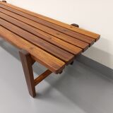 Vintage Scandinavian teak coffee table in the 60s