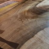Table basse en noyer massif