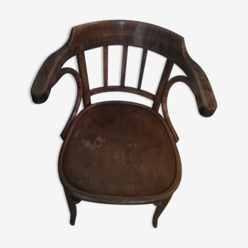 Wooden armchair