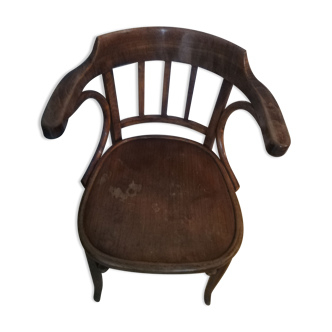 Wooden armchair