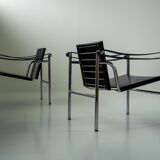 Pair of Cassina LC1 Chairs – Le Corbusier
