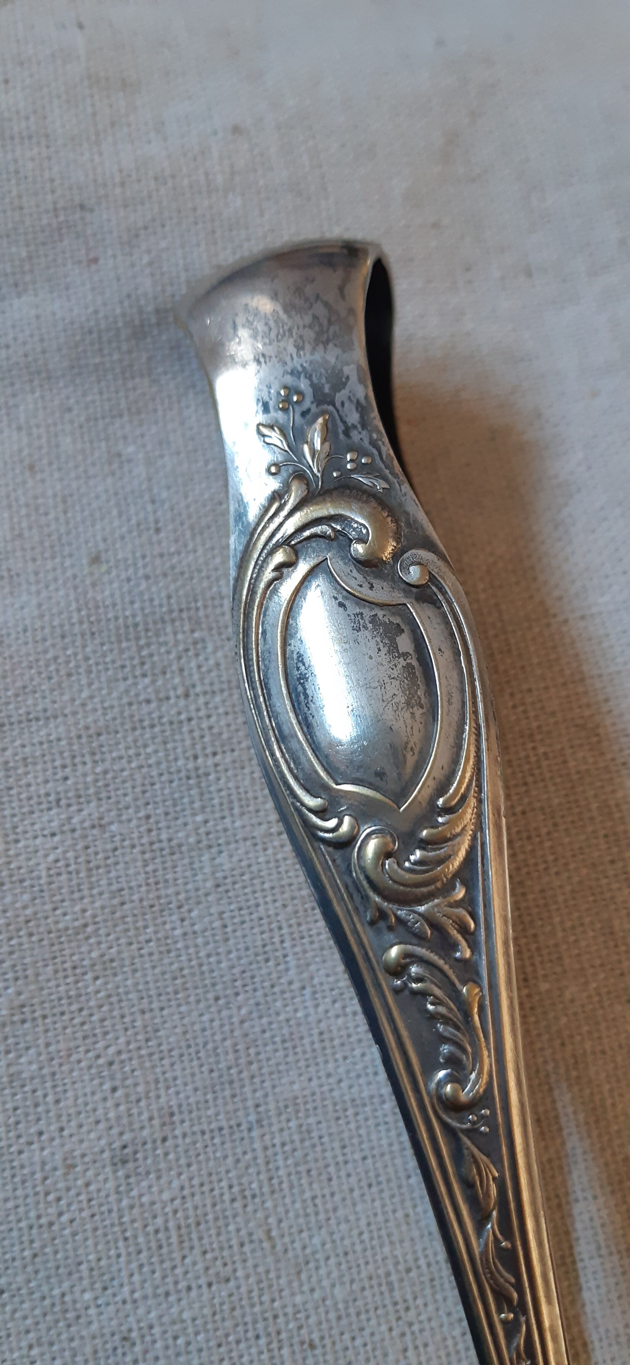 Art Nouveau sugar tongs