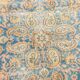Tapis persan bleu classique 7x11, 222x330cm