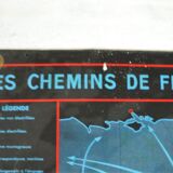 School poster railway / Rhône