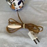 Gien Peonies 1960 multicoloured and floral lamp foot