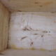 Coffre ancien en bois sapin
