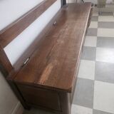 Wooden bench
