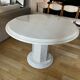 Travertine dining table