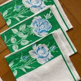 Vintage pink and blue napkins