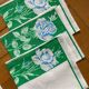 Vintage pink and blue napkins