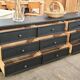 Craft cabinet with drawers