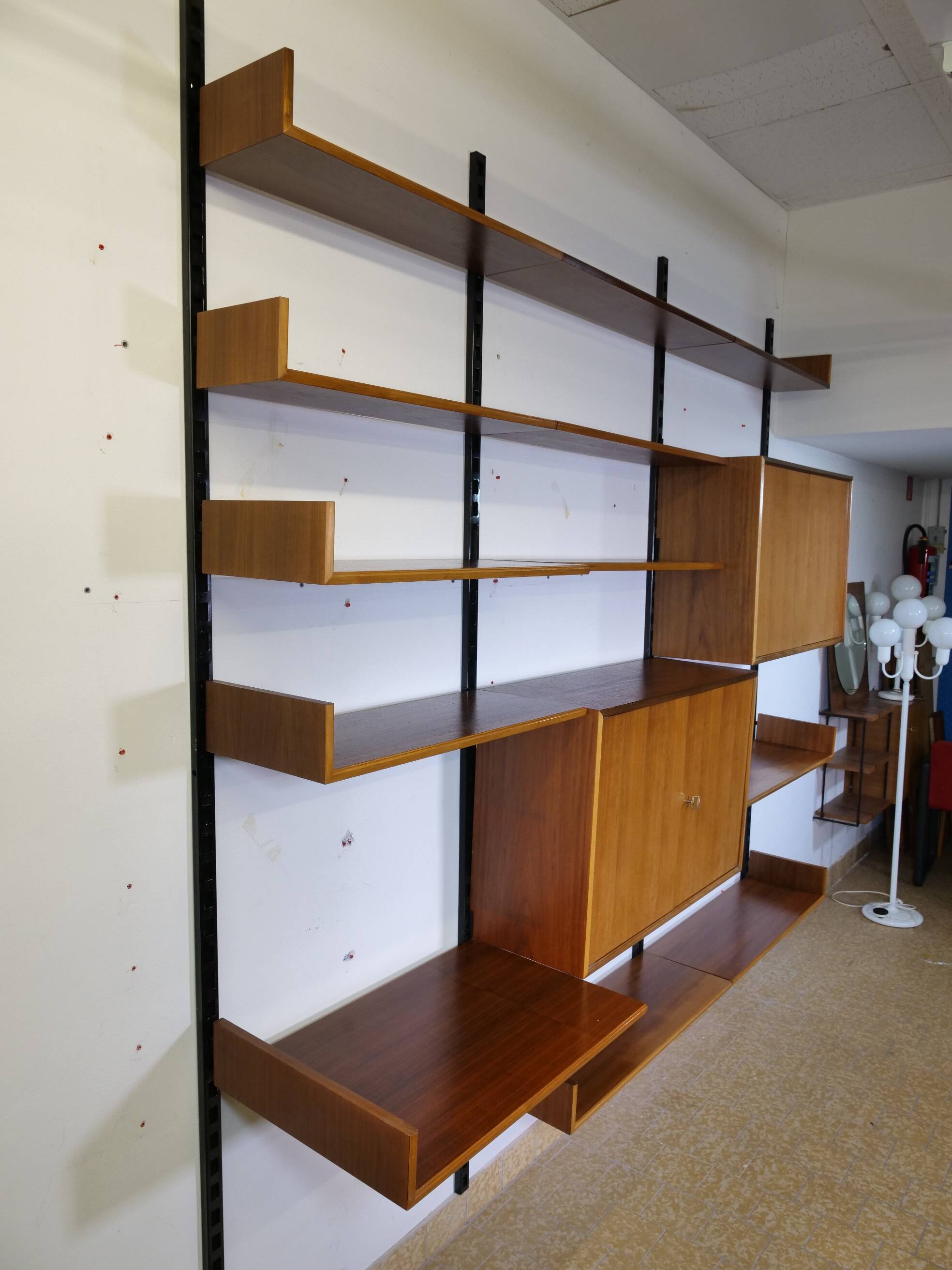 Modular vintage shelving system for WK Möbel, 1960s