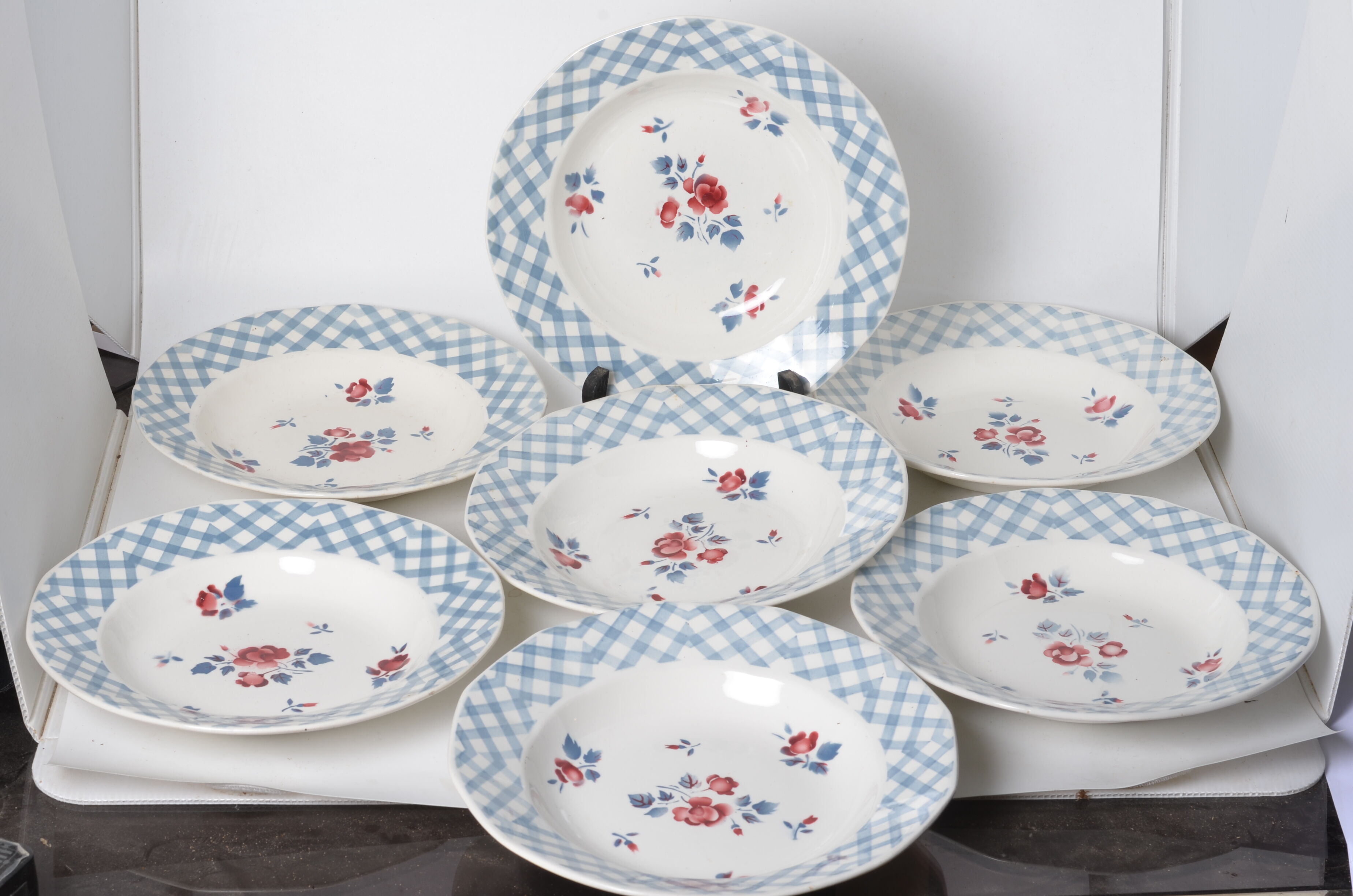 Hollow plates Digoin Sarreguemines