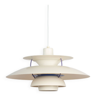 Danish vintage pendant lamp PH 5 by Poul Henningsen, Louis Poulsen, 1958