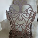 Cast iron wall shelf