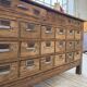 Comptoir, îlot central, meuble de métier multi-tiroirs