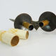 Old pair of wrought iron wall sconces. Castle sconces. Year 50 60