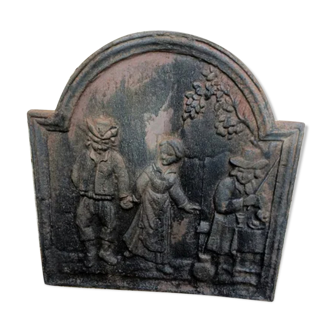 Fireplace plate 54x52