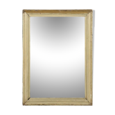 Miroir à encadrement en bois massif