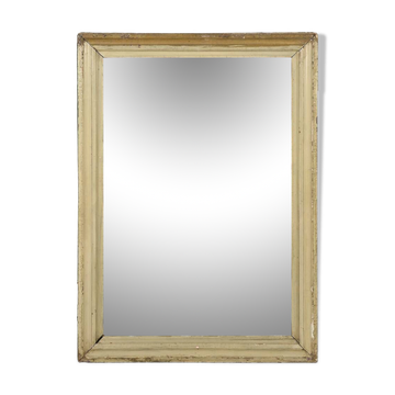 Solid wood framed mirror