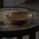 Danish Art Deco bronze bowl patinated by Just Andersen, "Just B-2025 DENMARK"
