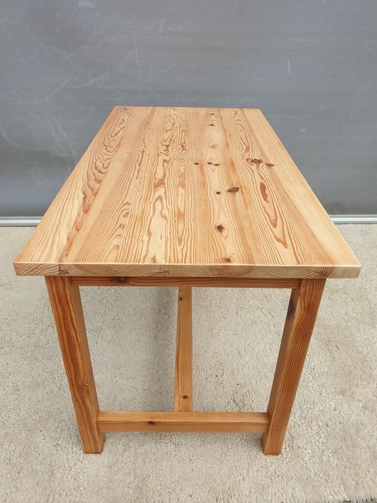 Mountain kitchen table in vintage pine 1970