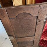 corner made with an old kneading trough