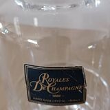 Royal champagne whiskey decanter