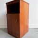 Vintage Bedside Table with Cabinet