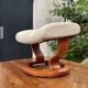 Pouf en cuir Ekornes Stressless