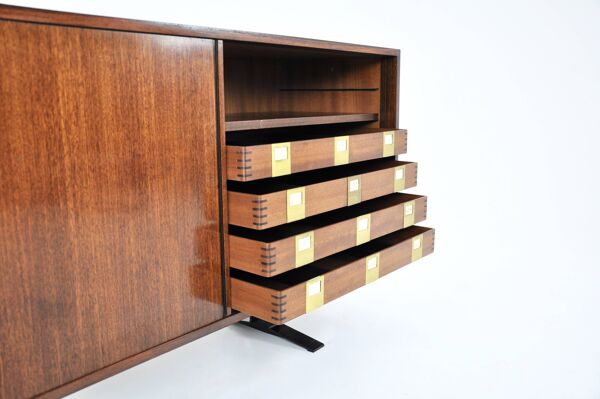 Enfilade « se3 » par osvaldo borsani pour tecno, italie, 1960s