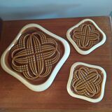 Verceram 1950 coasters and bottles