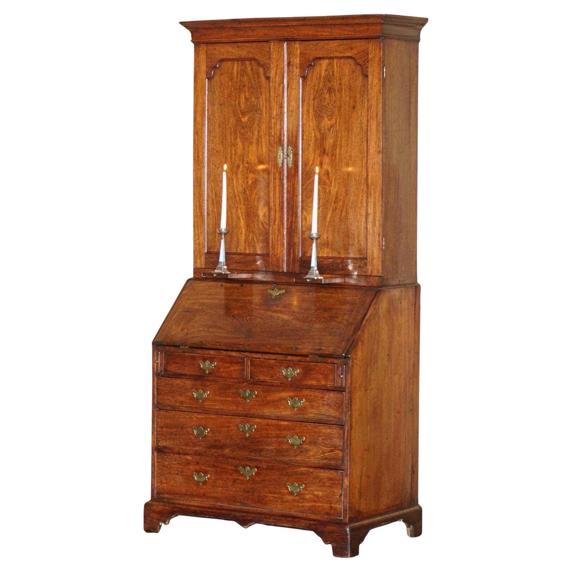 Colonial camphor wood library desk, George III period circa 1760.