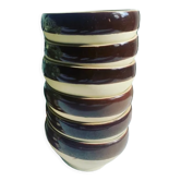 Lot de 6 bols digoin