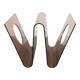 Michel Dumas Plexiglas Magazine Rack