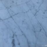 Marble bouillotte table