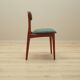 Set of six teak chairs, Danish design,  N. & K. Bundgaard Rasmussen
