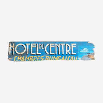 Sign Hotel Rooms for rent 1950