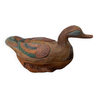 Wooden duck box