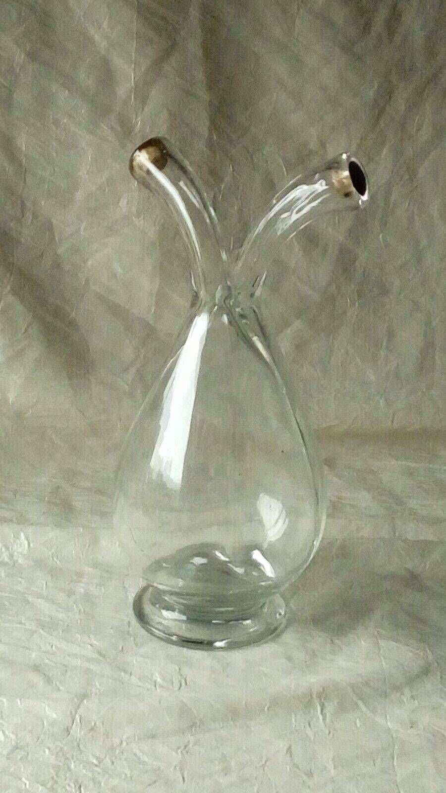 Guedoufle in blown glass oil and vinegar maker late 19th century