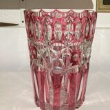 Crystal vase val saint lambert