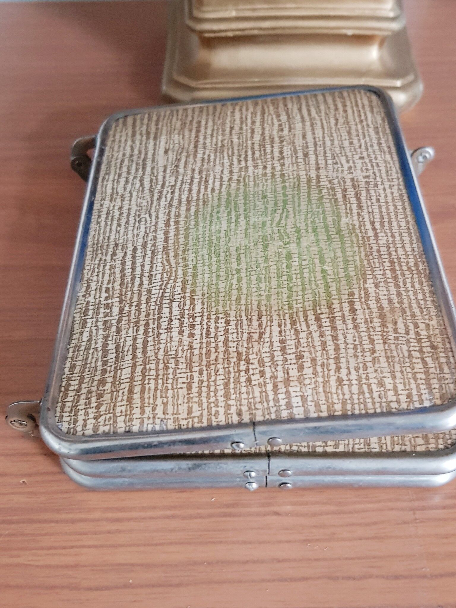 Barber triptych mirror 13x18cm