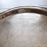 Round copper top ancient hammered, Moroccan, antique