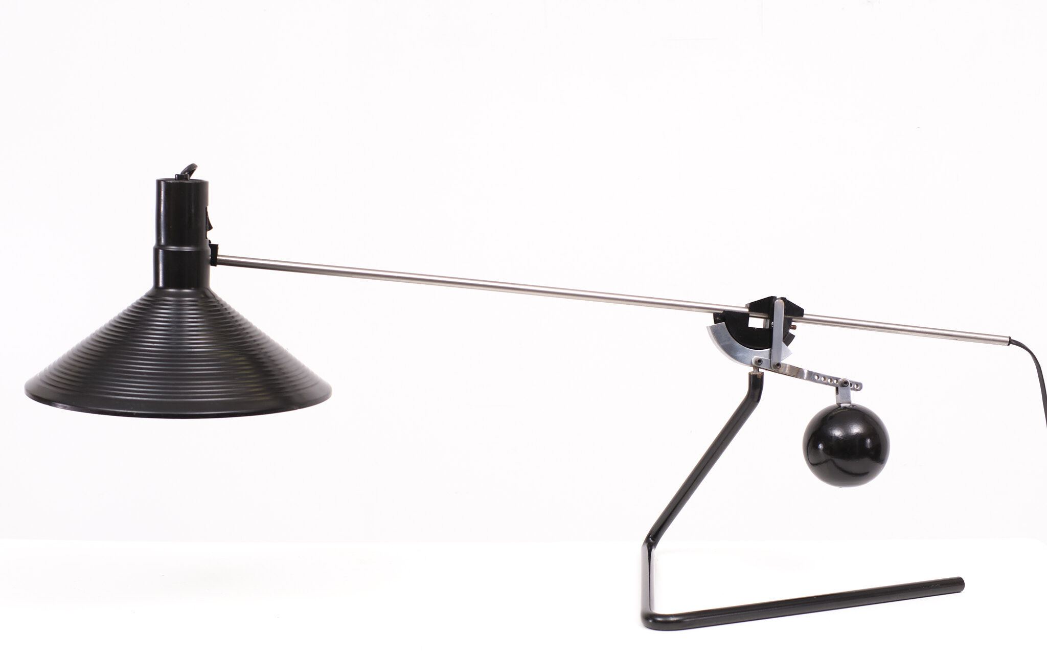 Postmodern Counterweight Desk Lamp , USA, 1970s