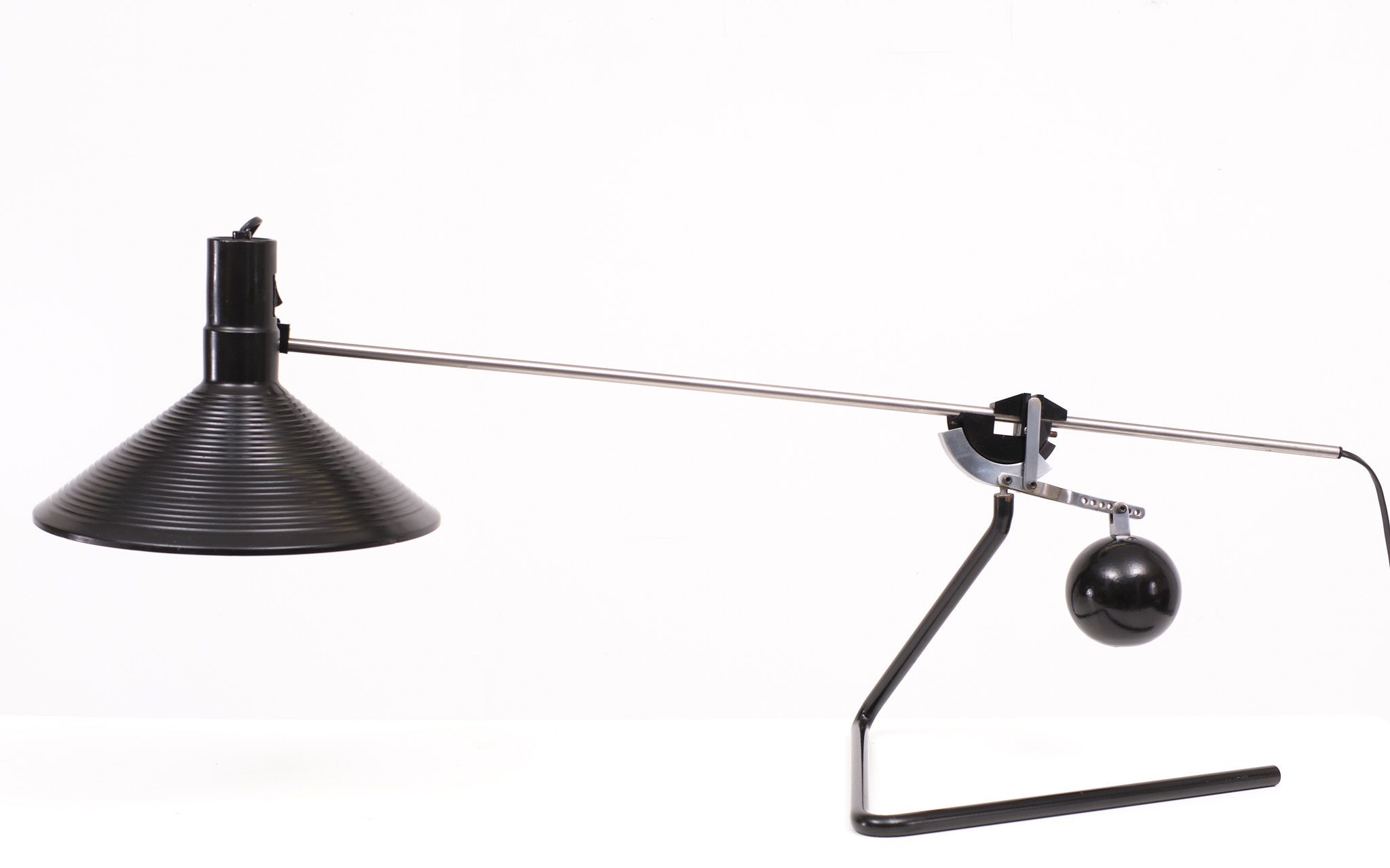 Postmodern Counterweight Desk Lamp , USA, 1970s