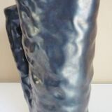 Glazed ceramic pitcher, design from the 50s/60s, signed "La Poterie Perigordine"
