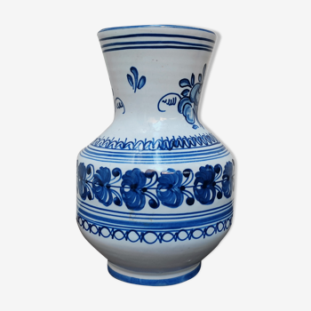 Hand-painted ceramic vase