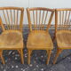 6 chaises baumann de bistrot