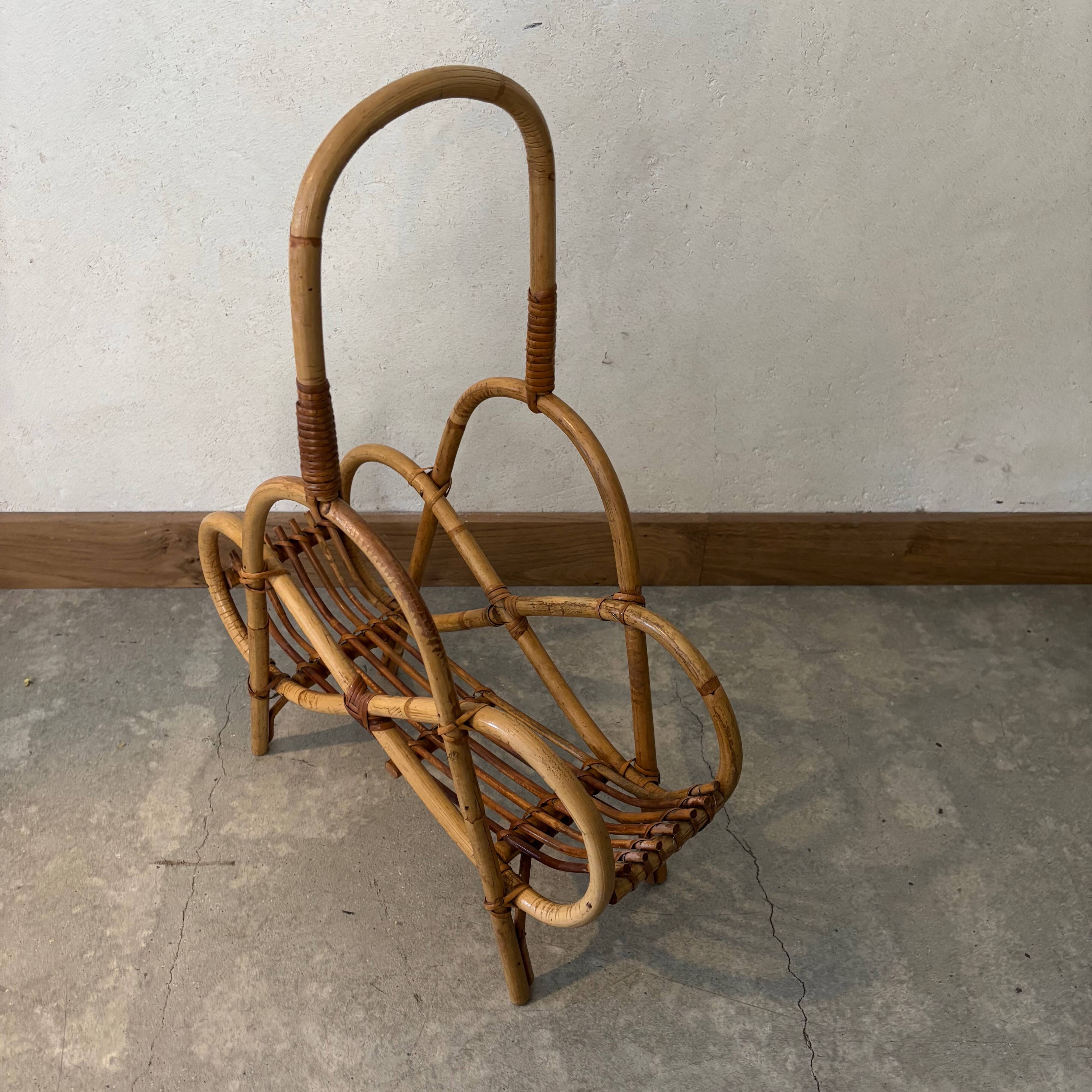 Vintage magazine rack